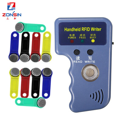 RW1990 TM Копир RFID Дубликатор Четец TM1990 ibutton DS-1990A I-Button Handheld 125KHz T5577 EM4305 EM4100 Ключове Tag Card