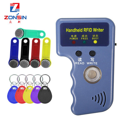 RW1990 TM Копир RFID Дубликатор Четец TM1990 ibutton DS-1990A I-Button Handheld 125KHz T5577 EM4305 EM4100 Ключове Tag Card