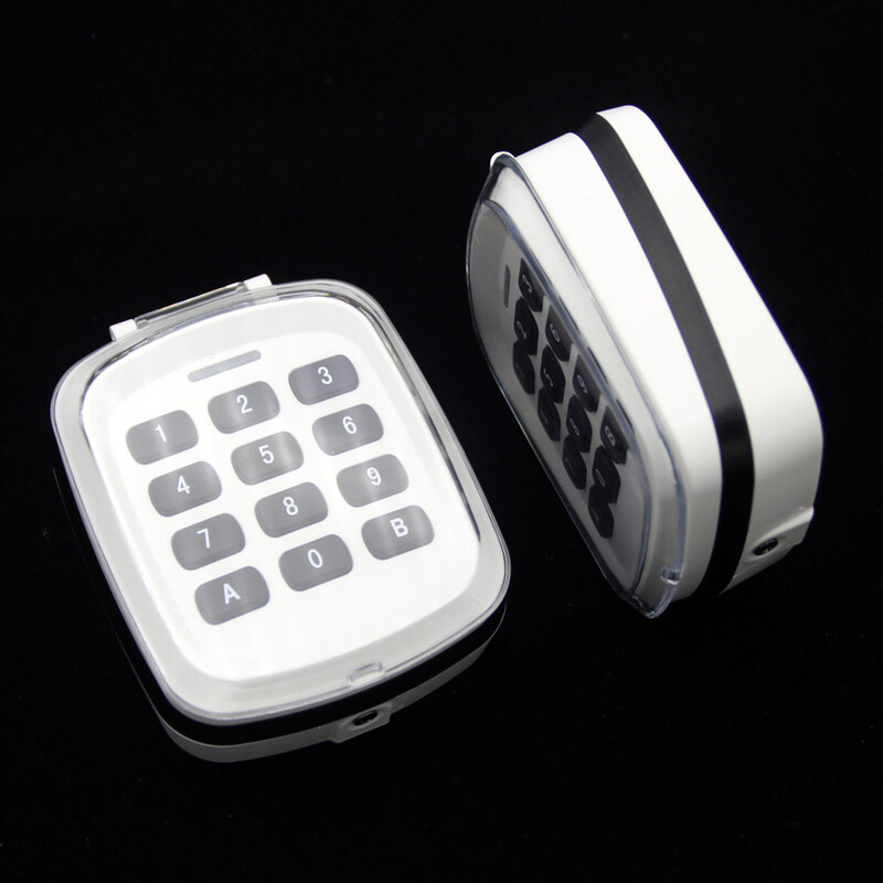 Universali belaidė klaviatūra Garažo durų atidarytuvų riedėjimo kodo klaviatūra 315mhz 330mhz 433mhz 868mhz 433.92mhz 868.3mhz nuotolinio valdymo pultas