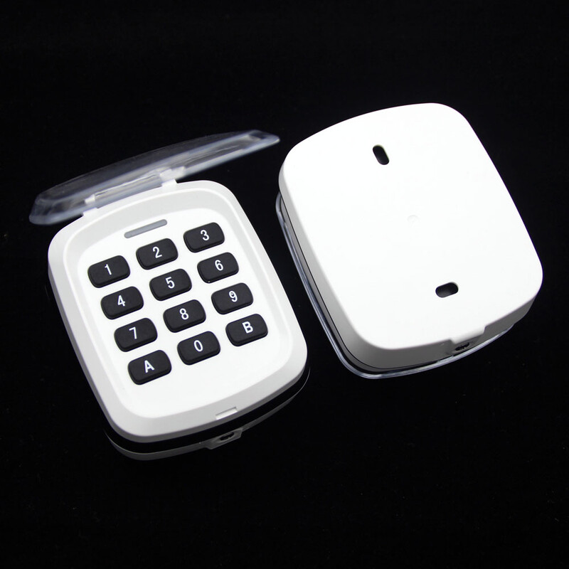 Universali belaidė klaviatūra Garažo durų atidarytuvų riedėjimo kodo klaviatūra 315mhz 330mhz 433mhz 868mhz 433.92mhz 868.3mhz nuotolinio valdymo pultas