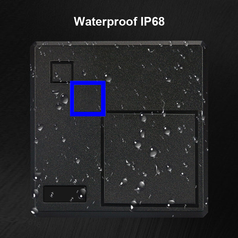 RFID išmaniosios prieigos valdymo kortelės ID 125K Wiegand26/34 išvesties klaviatūra/be klaviatūros Atspari vandeniui IP68 Naudota prieigos kontrolės sistema