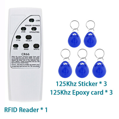 RFID pametna kartica s čipom 125/250/375/500Khz čitač značke umnožavanje T5577 EM4305 Token Writer ručni TK4100 ključ klon kopiranje