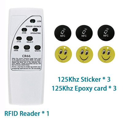 RFID pametna kartica s čipom 125/250/375/500Khz čitač značke umnožavanje T5577 EM4305 Token Writer ručni TK4100 ključ klon kopiranje