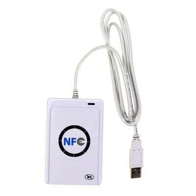 NFC čitač USB ACR122U beskontaktna pametna ic kartica i pisač rfid fotokopirni uređaj Kopirni uređaj Umnožavanje 5 komada UID promjenjiva oznaka kartice Privjesak za ključeve