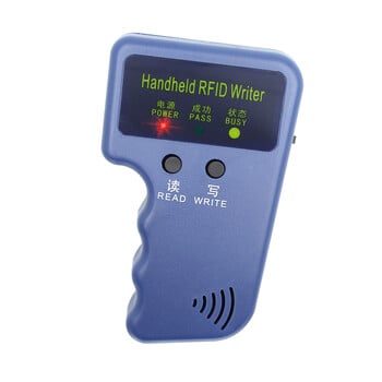 Handheld RFID Reader EM/TK4100 Duplicator 125Khz Rewritable Key Copier EM4305 T5577 Badge Programmer Token Token Writer ID Tag Clone