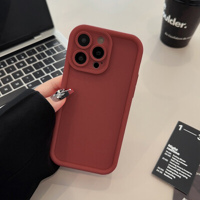 Smėlio spalvos ruda juoda stilingas telefono dėklas, skirtas iPhone 15 14 13 12 11 Pro Max Plus 7 8 SE X XR XS Max, plonas apsauginis smūgiams atsparus dangtelis