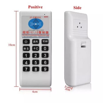 Handheld RIFD Smart Duplicator 125Khz-13,56Mhz Card Reader NFC Key Writer T5577 Clone IC/ID Badge Tag Copier