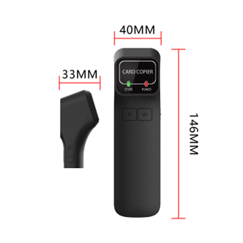 Flipper Zero Ръчен RFID Дубликатор Четец на карти 125KHz EM4100 Копирна машина Програматор T5577 Презаписваеми ID ключодържатели EM4305 Ta