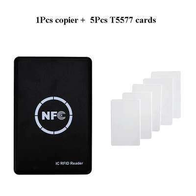 IC ID RFID kopētājs NFC viedkaršu lasītājs 125 kHz RFID atslēgu pavairotāji 13,56 MHz rakstītājs ar UID S50 T5577 kartes atslēgas piekariņa tagu