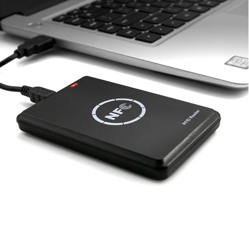 IC ID RFID kopētājs NFC viedkaršu lasītājs 125 kHz RFID atslēgu pavairotāji 13,56 MHz rakstītājs ar UID S50 T5577 kartes atslēgas piekariņa tagu