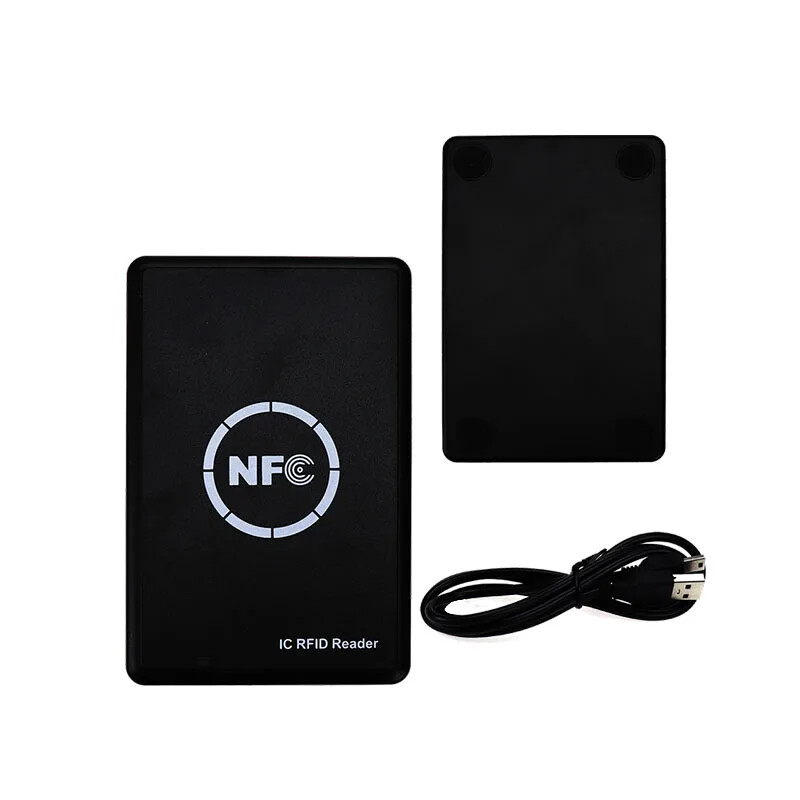 IC ID RFID kopētājs NFC viedkaršu lasītājs 125 kHz RFID atslēgu pavairotāji 13,56 MHz rakstītājs ar UID S50 T5577 kartes atslēgas piekariņa tagu