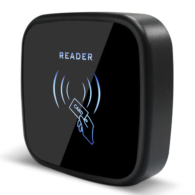 Ūdensizturīgs RFID divfrekvences 125Khz 13,56Mhz viedkaršu lasītājs Wiegand 26 34 interfeisa durvju piekļuves kontroles vergu karšu lasītājs