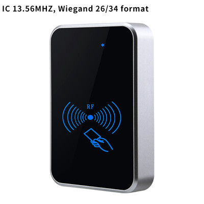 RFID-pääsukontrollisüsteemi ori Wiegand 26/34 juurdepääsukontrolli kaardilugeja 125 khz 13,56 MHz RFID-kaardilugeja