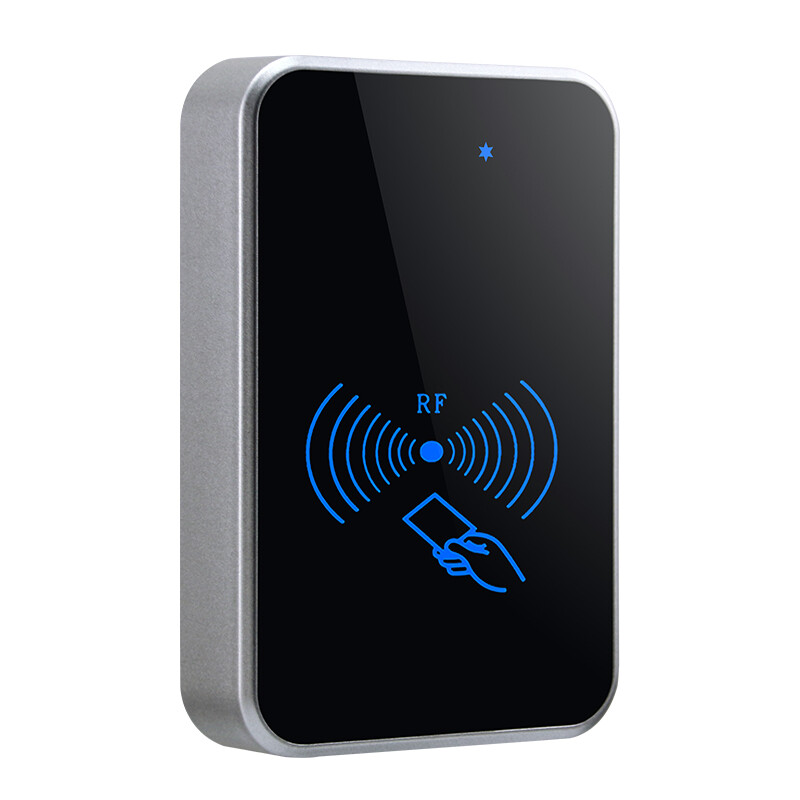 RFID piekļuves kontroles sistēmas vergu Wiegand 26/34 piekļuves kontroles karšu lasītājs 125 khz 13,56 MHz RFID karšu lasītājs