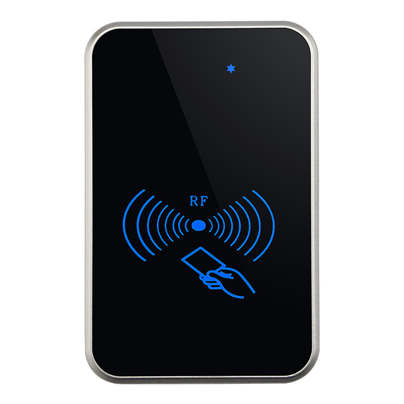 RFID piekļuves kontroles sistēmas vergu Wiegand 26/34 piekļuves kontroles karšu lasītājs 125 khz 13,56 MHz RFID karšu lasītājs