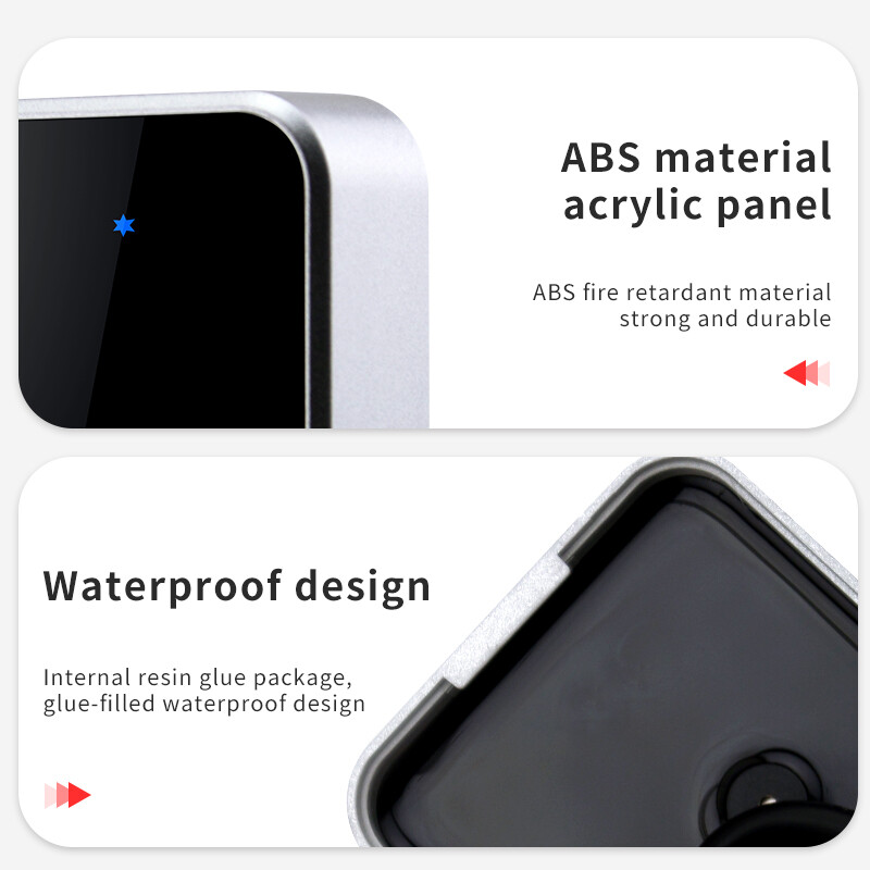 RFID piekļuves kontroles sistēmas vergu Wiegand 26/34 piekļuves kontroles karšu lasītājs 125 khz 13,56 MHz RFID karšu lasītājs