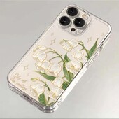 INS Simplicity Flower telefonska torbica otporna na udarce za iPhone 16 15 14 13 12 11 Pro Max XR XS MAX 7 8 PLUS MINI Y2K silikonska mekana maska