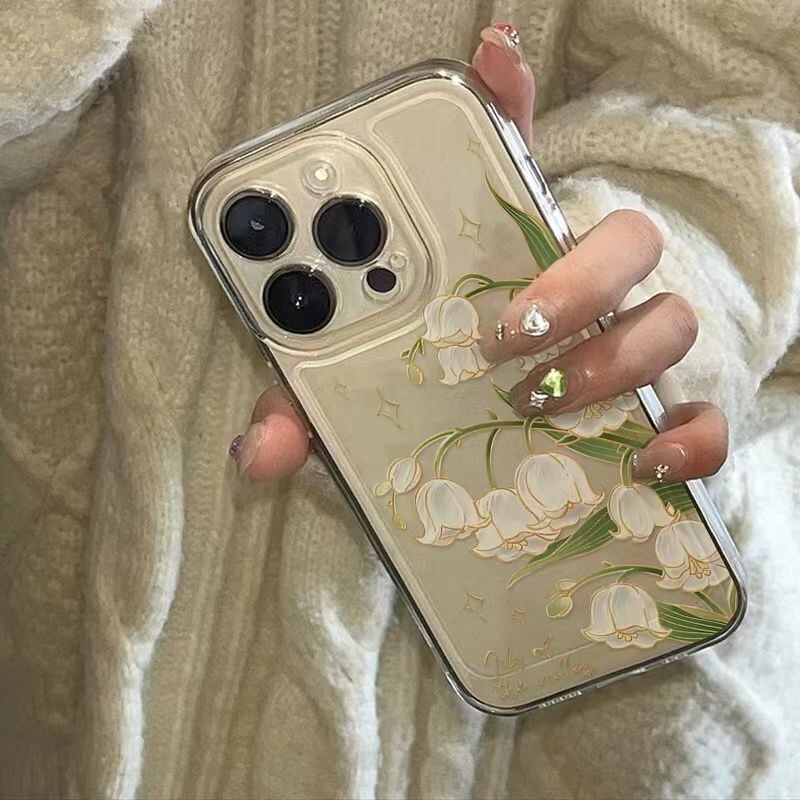 INS Simplicity Flower telefonska torbica otporna na udarce za iPhone 16 15 14 13 12 11 Pro Max XR XS MAX 7 8 PLUS MINI Y2K silikonska mekana maska