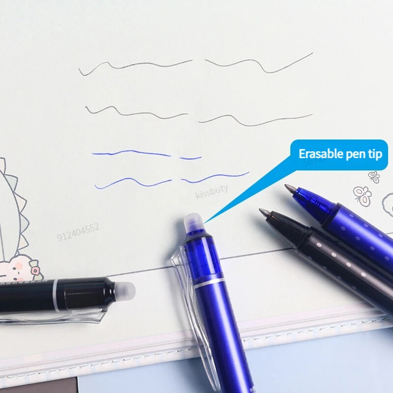 Izbrisiva gel olovka 0,5 mm velikog kapaciteta Izbrisivo punjenje Zamjenjive šipke Periva ručka Školski uredski pribor Pribor