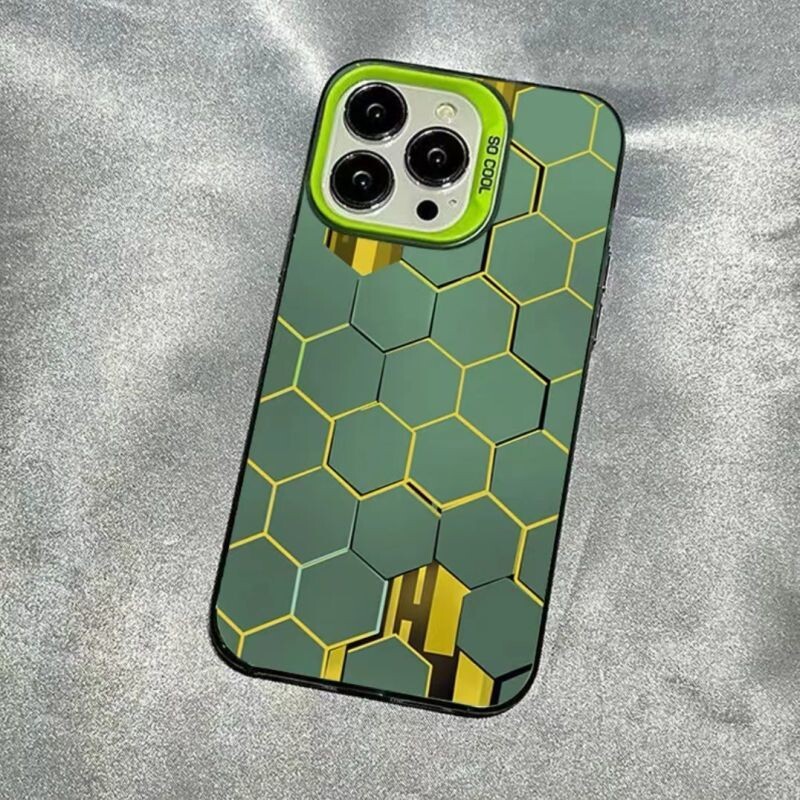 Fashion Technology Honeycomb telefonska torbica za iPhone 16 ProMax 15 14 13 12 11 Pro XR XS 78 Plus Cool luksuzna stražnja maska otporna na udarce