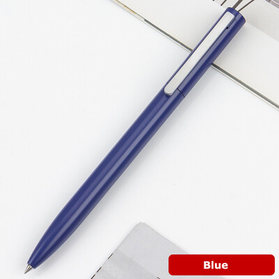 Метална гел химикалка с пълнител за метални химикалки за табели Xiaomi 0,5 мм гладко мастило за подписване, писане на бизнес офис Пучка Химикалки от алуминиева сплав