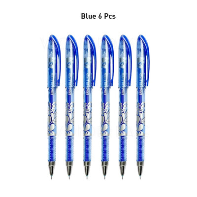 Set 0,5 mm brisivih gel olovaka, 6 boja tinte, vruće nestajuće gel olovke za pisanje, punjenja za uredski pribor za učenike