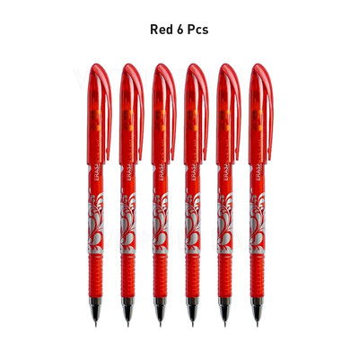 Set 0,5 mm brisivih gel olovaka, 6 boja tinte, vruće nestajuće gel olovke za pisanje, punjenja za uredski pribor za učenike