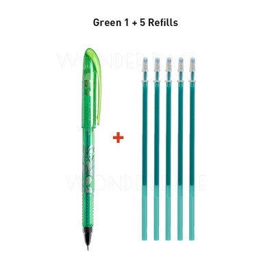 Set 0,5 mm brisivih gel olovaka, 6 boja tinte, vruće nestajuće gel olovke za pisanje, punjenja za uredski pribor za učenike