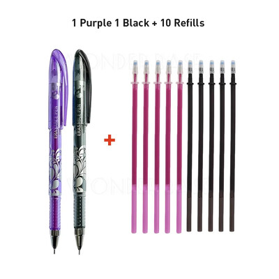 Set 0,5 mm brisivih gel olovaka, 6 boja tinte, vruće nestajuće gel olovke za pisanje, punjenja za uredski pribor za učenike