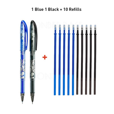 Set 0,5 mm brisivih gel olovaka, 6 boja tinte, vruće nestajuće gel olovke za pisanje, punjenja za uredski pribor za učenike