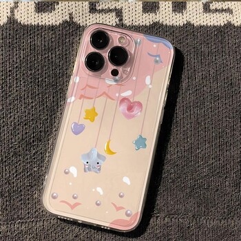 Cute Dreamy Stars Αντικραδασμική θήκη τηλεφώνου INS για iPhone 16 15 14 13 12 11 Pro Max XR XS MAX 7 8 PLUS MINI Y2K Μαλακό κάλυμμα σιλικόνης