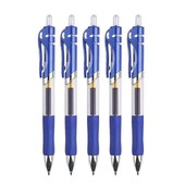 5 kom/komplet Crna neutralna olovka Studentski ispit Uredski potpis Plava Crvena olovka Slatka tiskanica Gel olovka