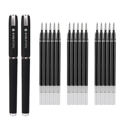 Suure mahutavusega geelpliiats 1,0/0,7/0,5 mm allkirjaga kalligraafia käekirjapliiatsid Süsimust/sinine/punane pastapliiats äri jaoks