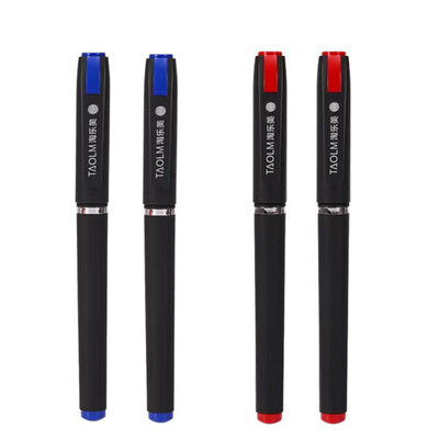 Suure mahutavusega geelpliiats 1,0/0,7/0,5 mm allkirjaga kalligraafia käekirjapliiatsid Süsimust/sinine/punane pastapliiats äri jaoks