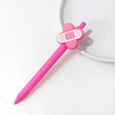 Медицинска сестра Доктор Гелови химикалки 0,5 мм Писаща писалка с черно мастило Сладък анимационен орнамент Прибиращи се Гелови химикалки Болнични консумативи