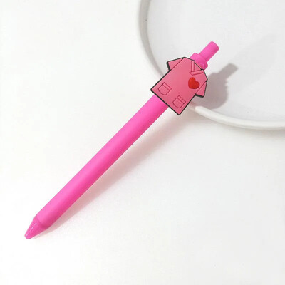 Медицинска сестра Доктор Гелови химикалки 0,5 мм Писаща писалка с черно мастило Сладък анимационен орнамент Прибиращи се Гелови химикалки Болнични консумативи