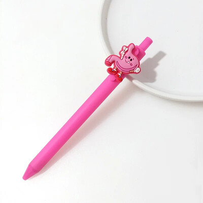 Медицинска сестра Доктор Гелови химикалки 0,5 мм Писаща писалка с черно мастило Сладък анимационен орнамент Прибиращи се Гелови химикалки Болнични консумативи