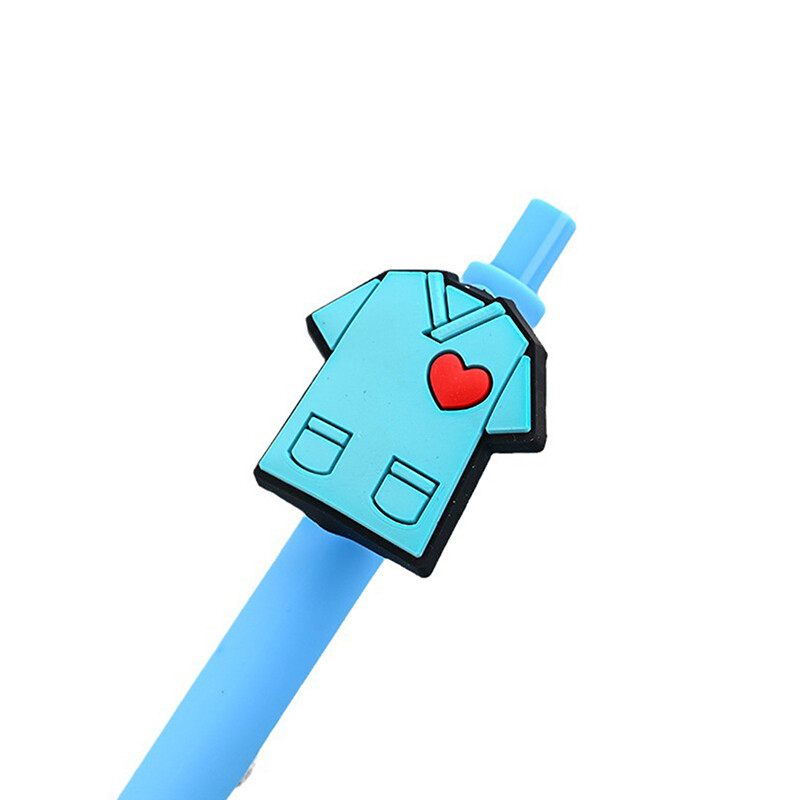 Gel olovke za liječničku sestru 0,5 mm crna tinta Olovka za pisanje sa slatkim crtanim ukrasima Gel olovke na uvlačenje Bolničke potrepštine