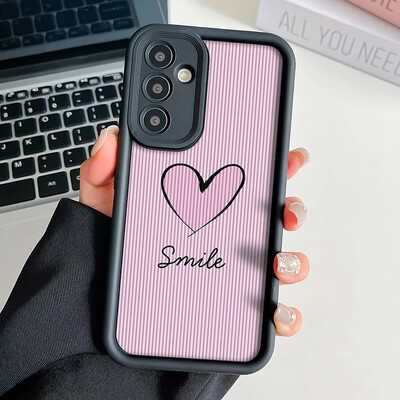 Telefonska torbica s lančićem za zapešće za Samsung A54 34 24 14 55 35 25 73 53 33 23 71 51 31 21 72 52 32 22 13 12 Pink Love Heart Cover