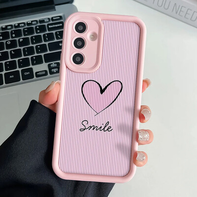 Telefonska torbica s lančićem za zapešće za Samsung A54 34 24 14 55 35 25 73 53 33 23 71 51 31 21 72 52 32 22 13 12 Pink Love Heart Cover
