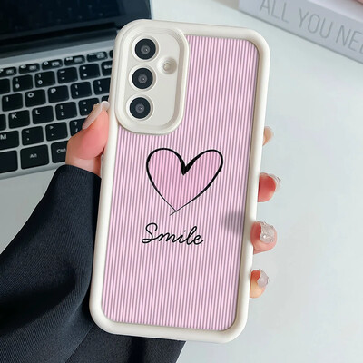 Telefonska torbica s lančićem za zapešće za Samsung A54 34 24 14 55 35 25 73 53 33 23 71 51 31 21 72 52 32 22 13 12 Pink Love Heart Cover