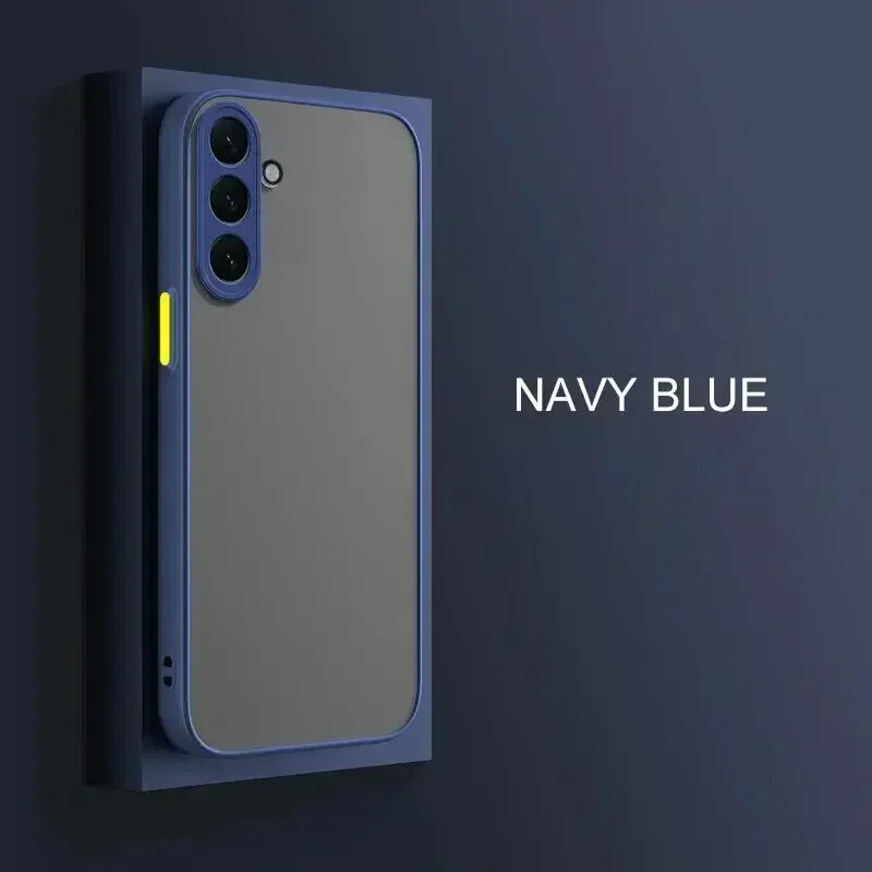 Matt kemény tok Samsung Galaxy A16 A06 A55 A54 A53 A52 A35 A34 A33 A24 A14 A25 A23 A35 A15 A05 A05S szilikon hátlaphoz