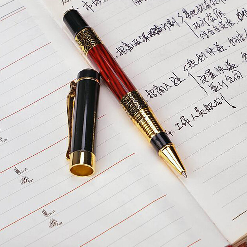 Prilagodite luksuznu gel olovku Prodavaonica školskog pribora Metalna kemijska olovka Uredski dodaci Prilagođeno pisanje Metalna prekrasna