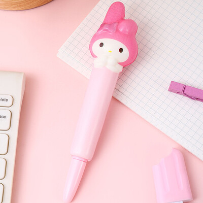 Sanrio MyMelody 0,5 mm Stress Relieve Squishy Gel Pen Signature Squeeze Pjena Pen Pen Slatka školska uredska potrepština Poklon