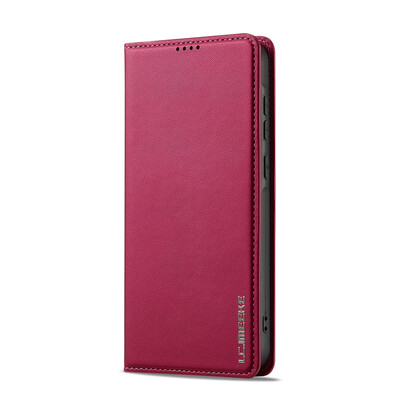 Δερμάτινη θήκη πορτοφολιού για Samsung S24 FE S23 Ultra S22 Plus S21 S20FE Galaxy A55 A54 A53 A52 A35 A34 A15 A14 Magnetic Flip Case