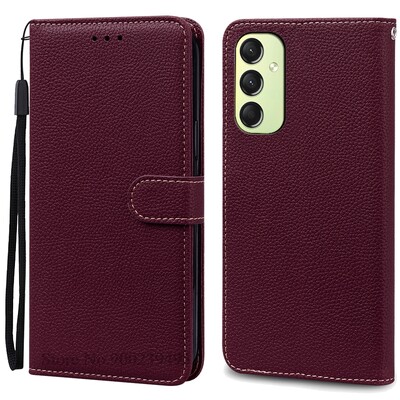 Калъф A16 за Samsung Galaxy A16 Калъф Портфейл Flip Кожен калъф за Samsung Galaxy A16 5G Калъф Силиконов калъф за книга Coque Fundas