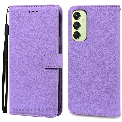 Калъф A16 за Samsung Galaxy A16 Калъф Портфейл Flip Кожен калъф за Samsung Galaxy A16 5G Калъф Силиконов калъф за книга Coque Fundas