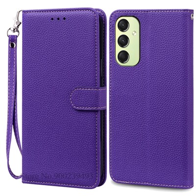 Калъф A16 за Samsung Galaxy A16 Калъф Портфейл Flip Кожен калъф за Samsung Galaxy A16 5G Калъф Силиконов калъф за книга Coque Fundas