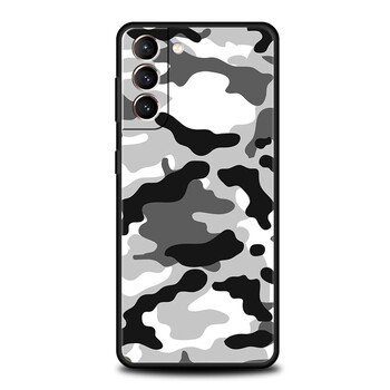 Θήκη τηλεφώνου Camouflage Military Army Camo για Samsung Galaxy S24 S23 S22 S20 Ultra S21 FE 5G S10 S9 Plus S10E Κάλυμμα σιλικόνης