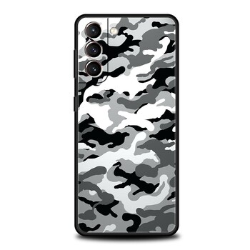 Θήκη τηλεφώνου Camouflage Military Army Camo για Samsung Galaxy S24 S23 S22 S20 Ultra S21 FE 5G S10 S9 Plus S10E Κάλυμμα σιλικόνης